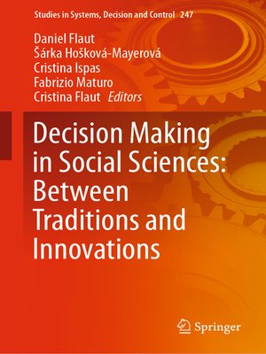 cover image of Decision Making in Social Sciences